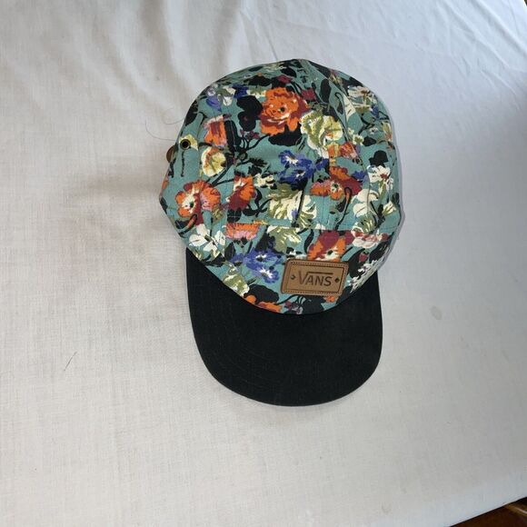 Vans Baseball Cap Women’s One Size Multicolor Floral Adjustable Width Comfort - Picture 11 of 12